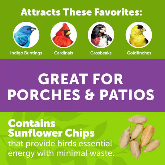 Ultimate 6 Lb. Waste Free Nut and Fruit Bird Seed Food Blend