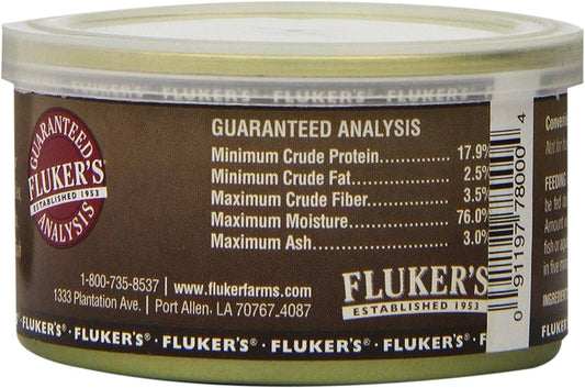 Gourmet Canned Food for Reptiles, Fish, Birds and Small Animals, Crickets, 1.2 Oz